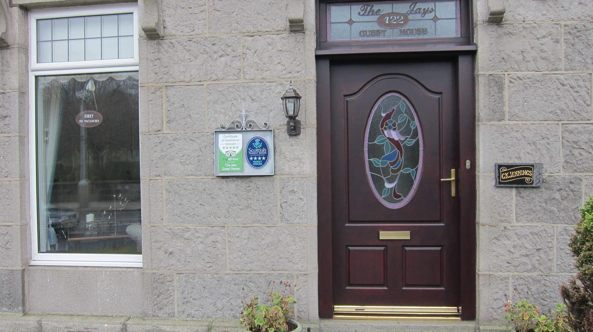 The Jays Guest House Aberdeen Exteriör bild